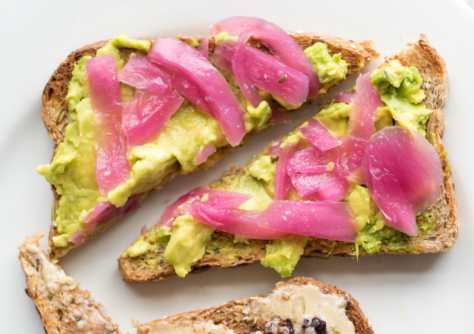 oct scoop avocado toast column